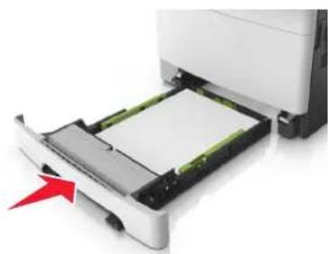 LEXMARK XC2132 - Chargement des bacs 250 et 550 feuilles - 8