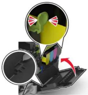 LEXMARK XC2132 - Remplacement de la bouteille de récupération de toner - 7