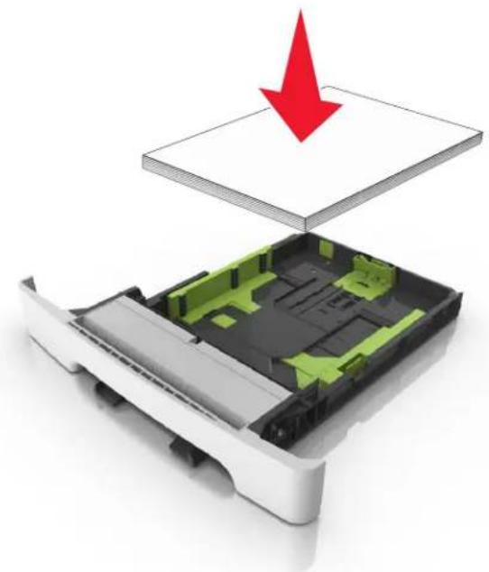 LEXMARK XC2132 - Chargez le papier correctement - 2