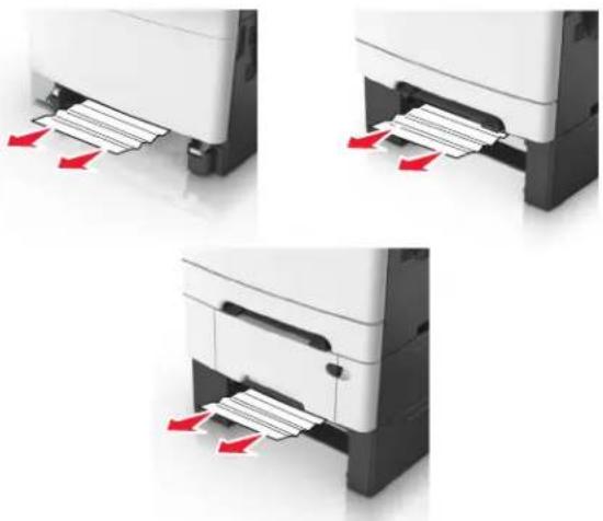 LEXMARK XC2132 - Bourrage papier dans les tiroirs - 2