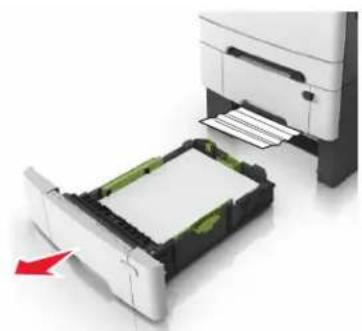 LEXMARK XC2132 - Bourrage papier dans les tiroirs - 1