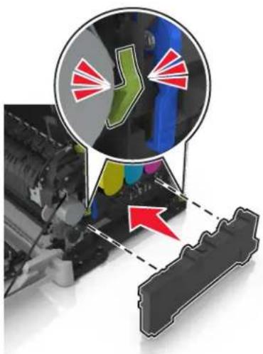 LEXMARK XC2132 - Remplacement de la bouteille de récupération de toner - 6