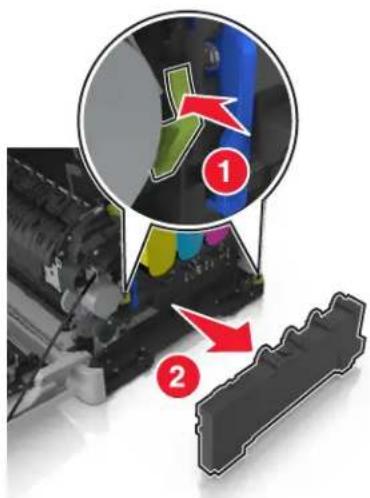 LEXMARK XC2132 - Remplacement de la bouteille de récupération de toner - 5
