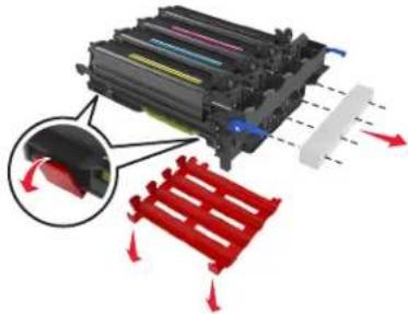 LEXMARK XC2132 - Remplacement d'un kit de traitement d'images en noir et blanc et en couleur - 13