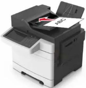 LEXMARK XC2132 - Numérisation vers un ordinateur ou un lecteur Flash - 1