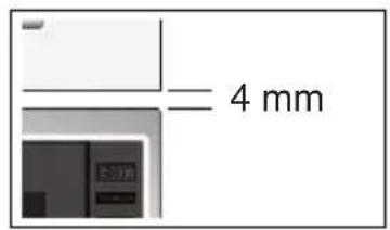 = 4 mm