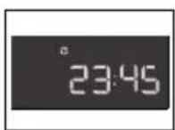 AEG MC2664E-B - Changement de l'heure lorsque l'horloge est réglée - 2