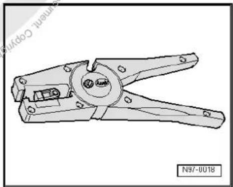 VOLKSWAGEN Passat CC (2009) - Wire strippers -VAS 1978/3- - 1