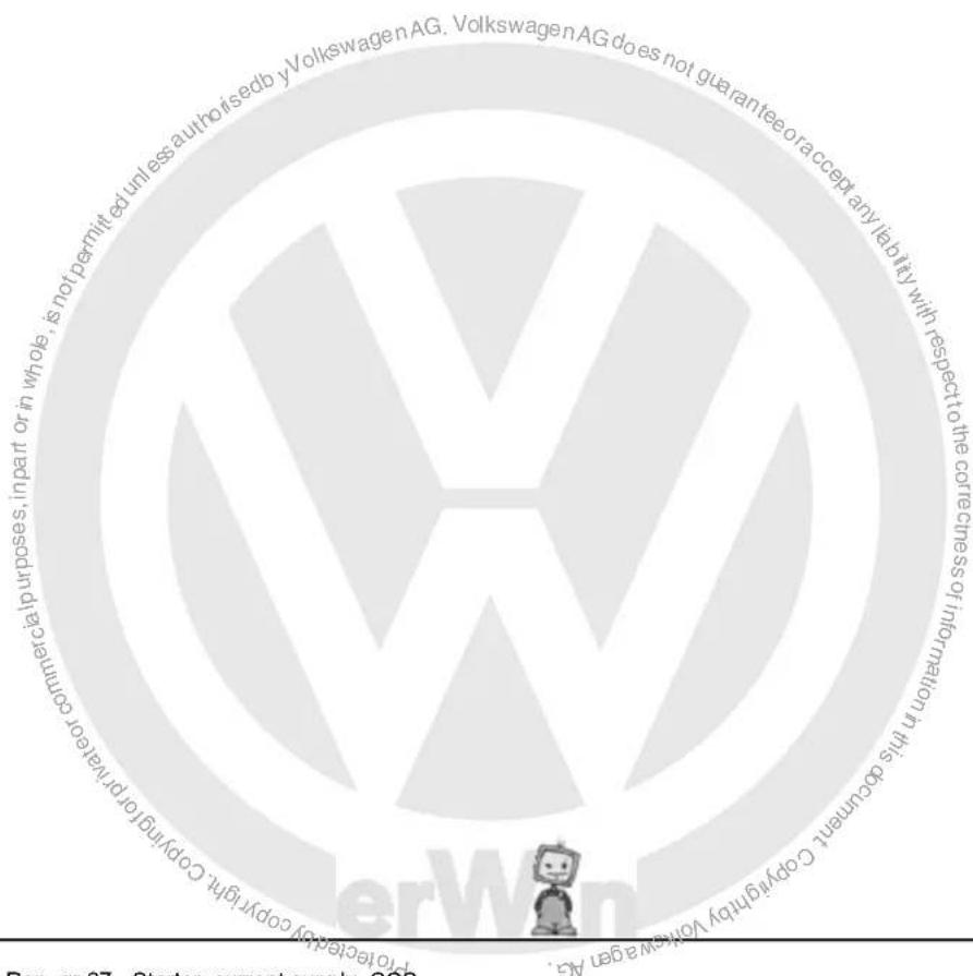 Commercial purposes, in part or in whole, is not permitted unless authorised by Volkswagen AG. Volkswagen AG does not guarantee or accept any liability with respect to the correctness of its meaning in this objective copyright granted.