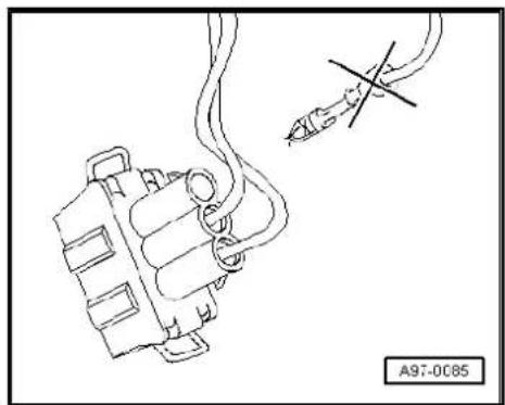 VOLKSWAGEN Scirocco (2009) - Assembling single wire seal: - 2
