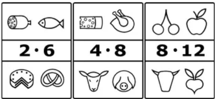 2·6 4·8 8·12