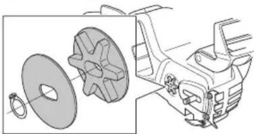 HUSQVARNA 536Li XP - Kettingaandrijftandwiel - 2