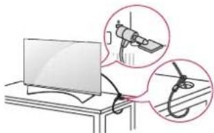 LG 55UF8559 - Uso del sistema de seguridad Kensington - 1