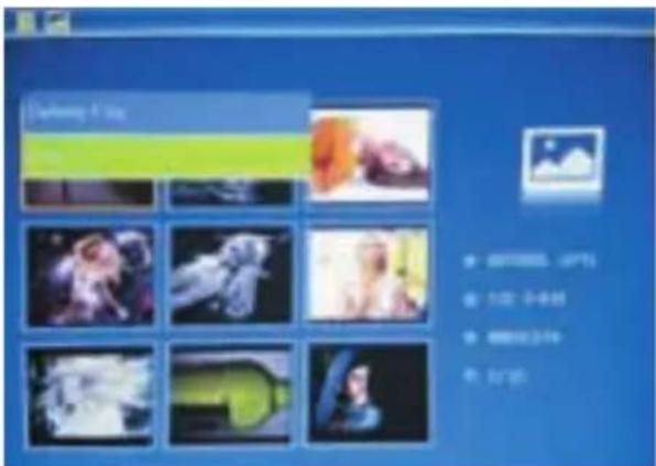 BRAUN DigiFrame 7060 - Funzioni copia & elimina - 2