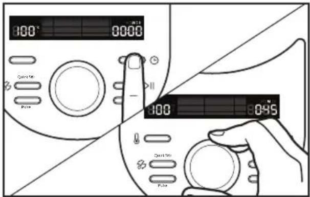 100 ° 00:00 Quick 50 Pulse 100 8:45 Quick 50 Pulse