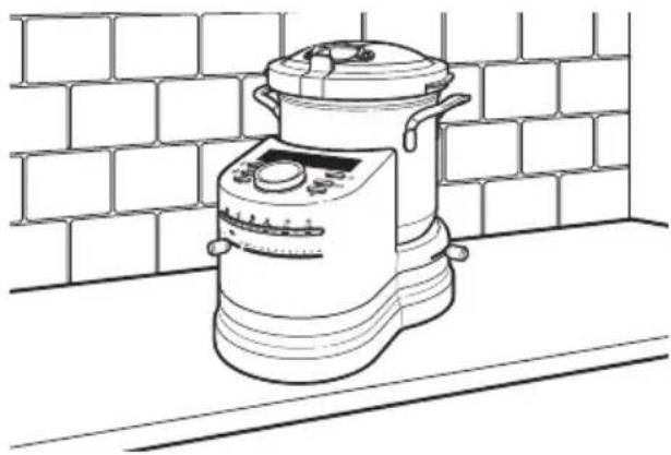 KITCHENAID Cook Processor 5KCF0103 - Vorbereiten des Cook Processors für die erste Verwendung - 1