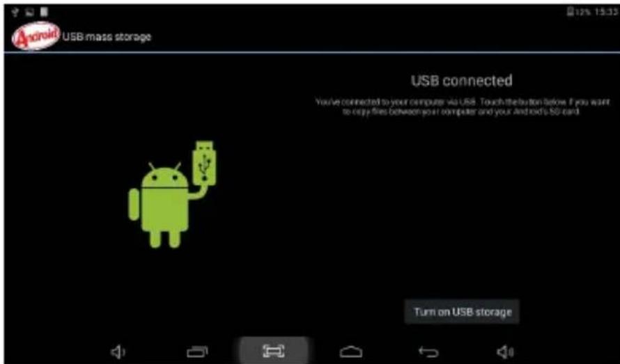 Sunstech TAB717DUAL - Comment se connecter avec l'ordinateur - 1