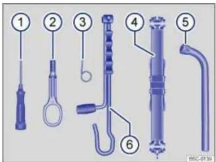 Labeled diagram of medical or laboratory equipment parts with numbered annotations