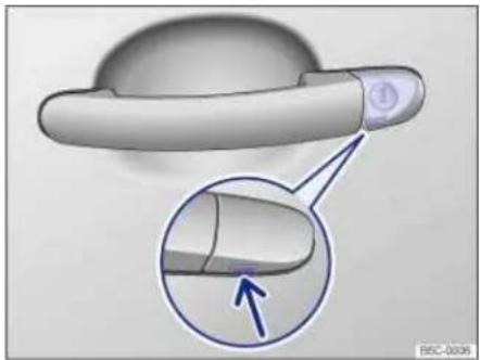 VOLKSWAGEN Beetle (2015) - Manually unlocking and locking the driver door - 1