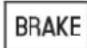 Honda CRV (2011) - Témoin du système de freinage - 1