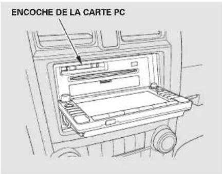 ENCOCHE DE LA CARTE PC