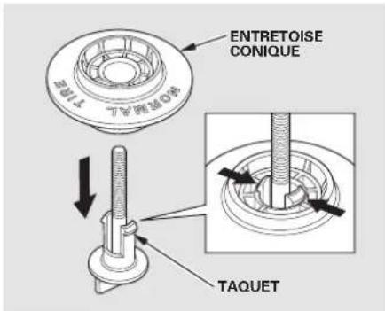 ENTRETOISE CONIQUE TAQUET