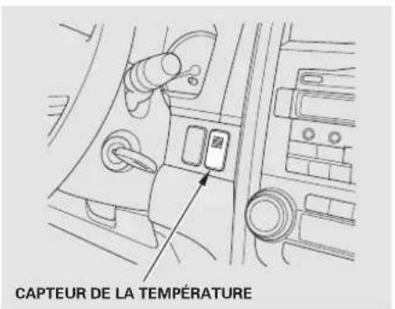 CAPTEUR DE LA TEMPERATURE