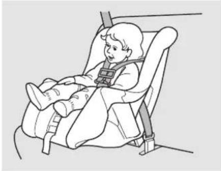 Honda CRV (2011) - Protection des enfants en bas âge - 1