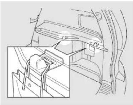 Honda CRV (2011) - Filet de séparation en option - 2