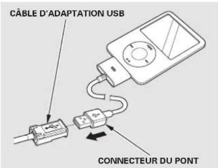 CÂBLE D'ADAPTATION USB CONNECTEUR DU PONT