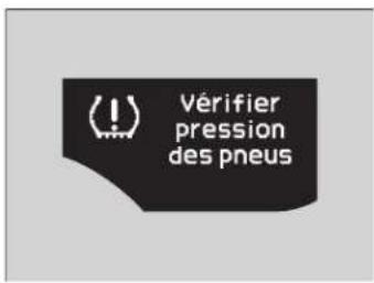 Vérifier pression des pneus