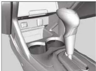 Honda CR-Z (2011) - Borte-gobelets - 1