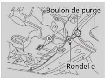 Boulon de purge Rondelle