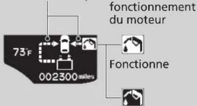 fonctionnement du moteur 73F 002300 miles Fonctionne