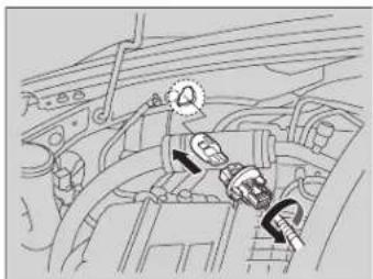 Honda CR-Z (2011) - Ampoules de clignotant avant/feu de stationnement/feu de position latéral - 1
