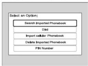 Honda CR-Z (2011) - - À partir de l'annuaire téléphonique du téléphone cellulaire\* - 1