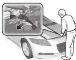 Honda CR-Z (2011) - Remplissage du réservoir de carburant - 3