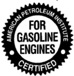 AMERICAN PETROLEUM INSTITUTE FOR GASOLINE ENGINES CERTIFIED