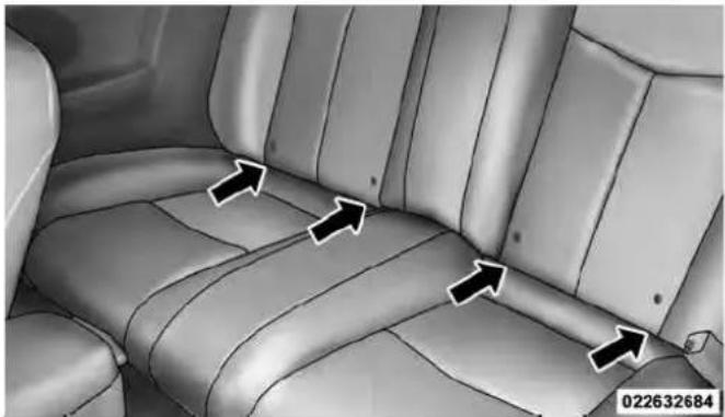 Chrysler Sebring (2010) - RearSeatLATCHAnchors - 1