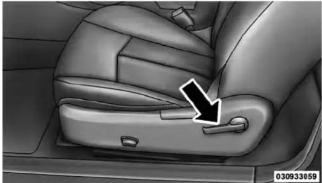 Chrysler Sebring (2010) - ReclinerAdjustment - 1