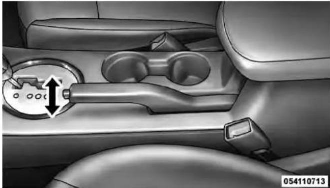Chrysler Sebring (2010) - PARKINGBRAKE - 1