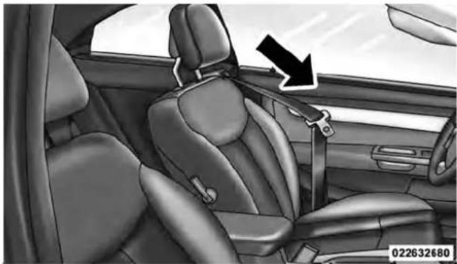 Chrysler Sebring (2010) - Lap/ShoulderBeltOperatingInstructions - 1