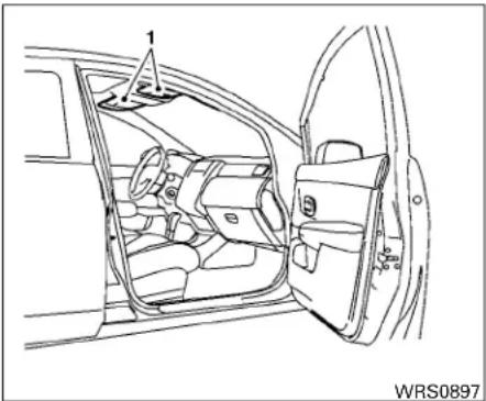 NISSAN Versa (2011) - AVERTISSEMENT - 1