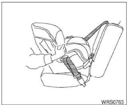 Line drawing of a car seatbelt with hand and seatbelt buckle (no text or symbols)