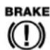Chrysler PT Cruiser convertible (2005) - Brake System Warning Light - 1