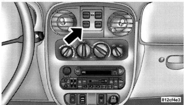 Chrysler PT Cruiser convertible (2005) - POWER WINDOWS - 1
