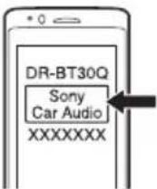 SONY MEX-M70BT - Pairage et connexion avec un périphérique BLUETOOTH - 2