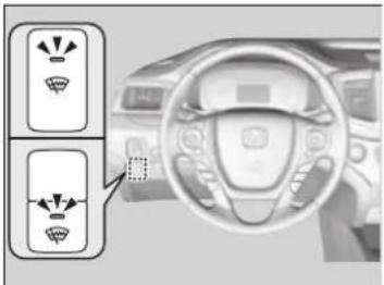 Honda Pilot (2016) - Bouton du pare-brise chauffant - 1