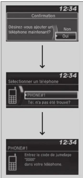 Honda Pilot (2016) - Configuration du téléphone - 1
