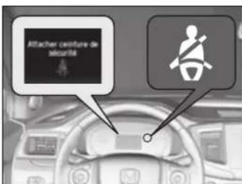 Attacher ceinture de sécurité